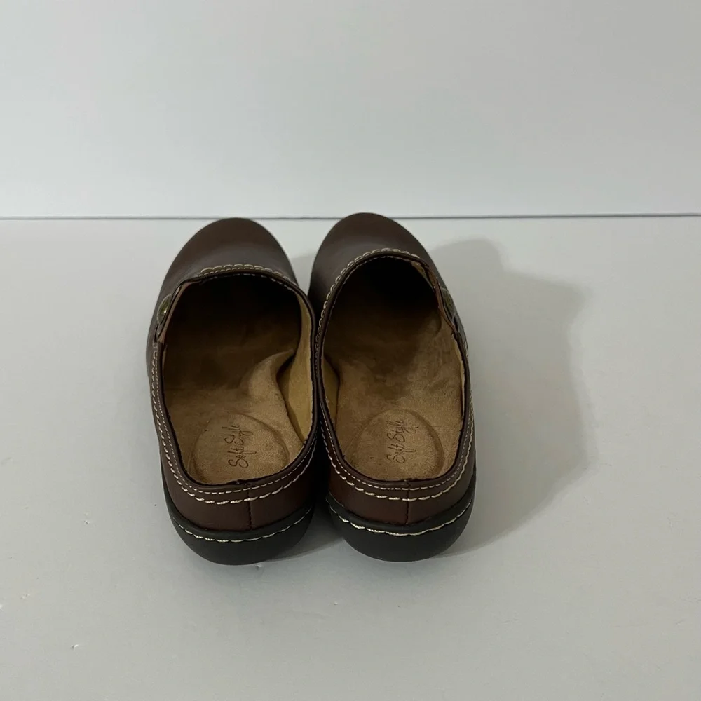 NEW! Soft Style Brown Slide-on Loafers